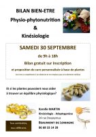 30/09/2017 : BILAN BIEN-ETRE 30/09/2017 : BILAN BIEN-ETRE